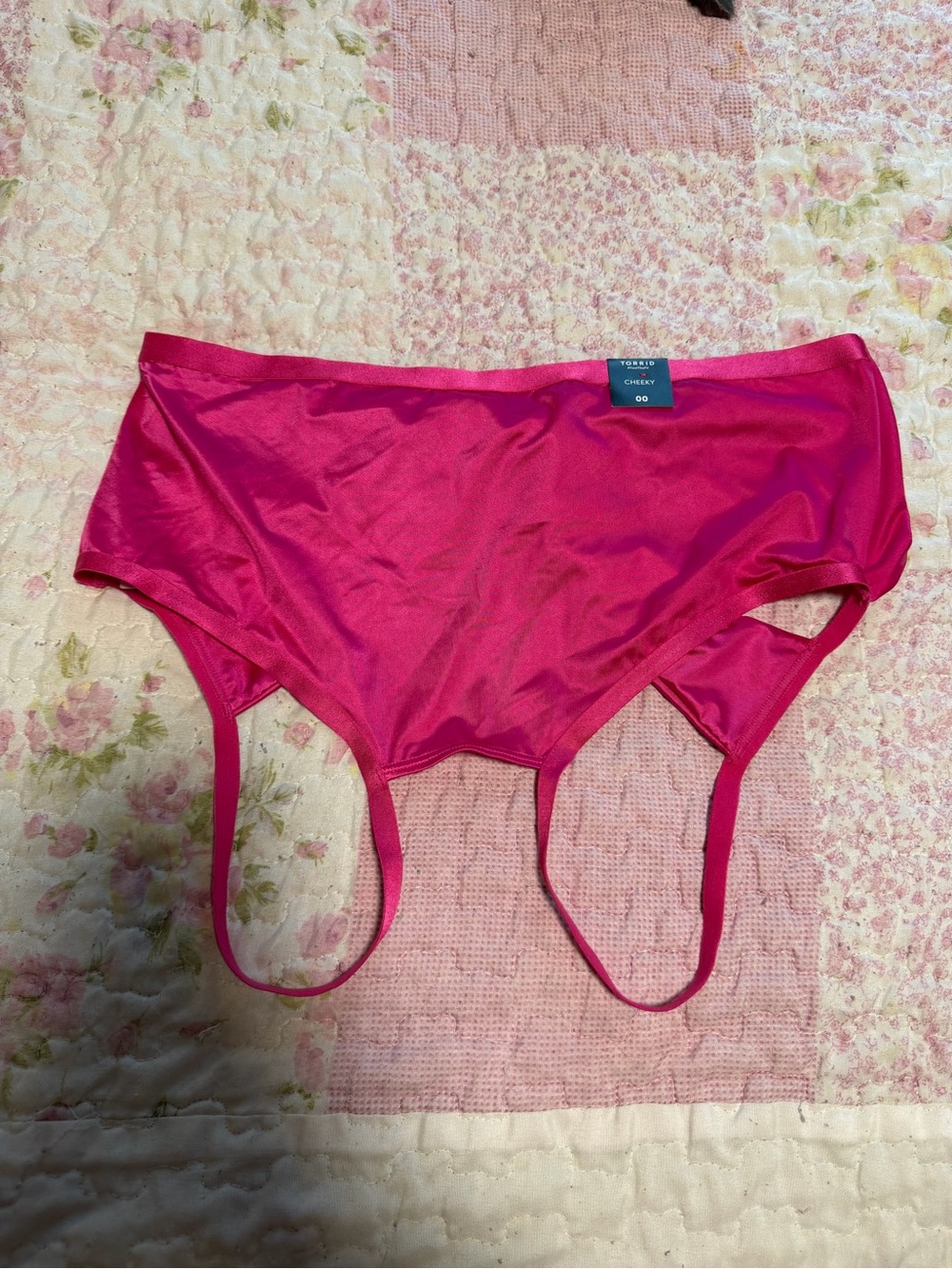 torrid Fuchsia Satin Cheeky Panty